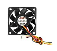 HYROOY Ventilateur 6015 12 V 60 x 60 x 15 mm pour ordinateur sans balais 3600 tr/min USB 3 broches manchon roulement PC ordinateur pour boîtier cool
