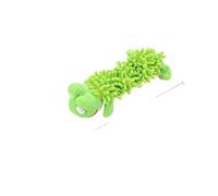 HYRSXN Jouet en Peluche Durable for Chien De Compagnie en Forme d'animal avec Couineur for Petits Chiens Chihuahua Yorkshire Bichon Chiot Jouets De Nettoyage À Mâcher(Green Frog)