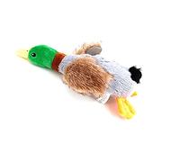 HYRSXN Jouet en Peluche Mignon de Canard sonore Jouet en Peluche couineur for Chien Jouet de Corde à mâcher de Nettoyage de Dents Jouets en Peluche Amusants for Chats(Foot)