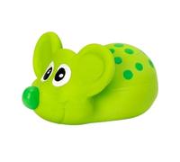 HYRSXN Jouet for Animaux de Compagnie avec 2 Couleurs, matériau en Latex de Souris, Son de Morsure, coloriage à la Main, représentant des Produits for Chiens de Petite et Moyenne Taille(Green Mouse)