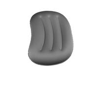 HYRTEFBN Matelas de Camping pneumatique Oreiller Gonflable de Camping en Plein air, Coussin d'air en TPU Souple for la Protection du Cou et Le Soutien Lombaire, for Le Sommeil des Adultes, 90 g(Grey)