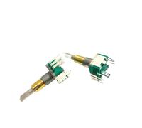 HYRTEFBN Potentiomètre à Commutation Encodeur Double EC11EBB24C03 avec Interrupteur 30 Chiffres 15 Points d'impulsion poignée 25 mm