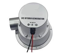 HYRTEFBN Turbine Pelton Générateur hydraulique 100 W 50 W Turbine à Eau 18 V 36 V(Generator Only,24V,100W)