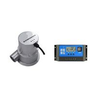 HYRTEFBN Turbine Pelton Turbine à Eau Portable de 100 W, générateur hydroélectrique 36 V/18 V CC(with PWM Controller,36V)