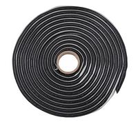 HYRYC Ruban Butyle Noir 6 mm x 5 m Butyl Tape Ruban Etancheite pour Coller et Sceller Les Feux Arrière de Voiture Les Phares Les Fenêtres et Les Couvercles de Trous D'égout 2PCS(2, 6mm)