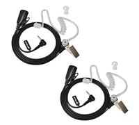 HYS 2.5mm 1Pin Talkie Walkie Oreillette avec Micro, Écouteur de Sécurité Compatible avec Motorola TLKR-T60 T61 T62 T80 T81 T82 T-92 H2O T80 Extreme (TB01TK-2)