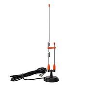 HYS Antenne de Base magnétique de 2 m 70 cm avec Support magnétique de 90 mm et connecteur PL259 pour Radio Amateur en Plein air
