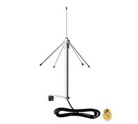 HYS Antenne Omni 433 MHz 3 dB 50 Ohm GSM Antenne W/3 m RG58 Câble coaxial SMA mâle et support de montage