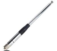 HYS Antenne radio CB 27 MHz, compatible avec radio portable Quansheng UV-K5 UV-K5(8) UV-K6 TK-11(5) TK-11(8), connecteur sma femelle, télescopique, Compatible avec Radtel RT-880 RT880G RT-920 (130 cm)