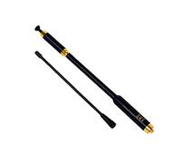 HYS Antenne SMA femelle VHF/UHF 144/430 MHz rétractable double bande amovible et remplaçable pour radio bidirectionnelle Baofeng Quansheng Wouxun