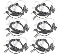 HYS Casque radio bidirectionnel, écouteurs de surveillance à tube acoustique avec microphone PTT, écouteur talkie-walkie pour Motorola T200 T400 T600 T800 T260TP MH230R MR350R 2,5 mm FRS/GMRS