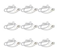 HYS Écouteur de sécurité avec Tube Acoustique, Tube Acoustique de Remplacement pour Casques Audio de Radio bidirectionnelle, Accessoires pour Costume d'agent Secret pour Carnaval (9)