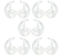 HYS Embout oreillette souple de rechange supplémentaire pour tube de sécurité acoustique, bouchons d'oreille adaptés à oreillette de surveillance et écouteur de talkie-walkie (TP, 5)