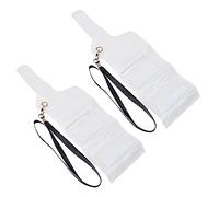 HYS Étui de Protection Universel Compatible avec Baofeng Motorola Retevis Kenwood TYT Talkie-walkie - Housse Étanche Transparent avec Cordon de Serrage et Poche de Poitrine (2)