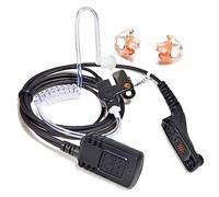 HYS Grand bouton PTT - Casque radio compatible avec talkie-walkie Motorola DP4400 DP4401 DP4600 DP4800 DP4801