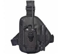 HYS Harnais de Poitrine pour Talkie-walkie, Sac de Poitrine Portable avec Sangle réglable, Compatible avec Baofeng Kenwood Quansheng Motorola Radio bidirectionnelle (Noir)