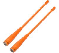 HYS Lot de 2 antennes mâles SMA-HT double bande VHF UHF 144/430 MHz pour talkie-walkie TYT MD-UV380 MD-UV390 TH-UV8000E YAESU VX-6R WOUXUN Retevis RT82 RT3 GD-77S