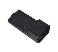 HYS Lot de 6 boîtiers de piles AA compatibles avec les talkie-walkies Baofeng UV-5R UV-5R Plus UV-5RB UV-5RE UV-5RA