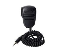 HYS Microphone de haut-parleur à profil bas IP 54 avec boîtier extérieur durable (filetage S/P 4C) Jack 3,5 mm pour radio YAESU/Vertex/Icom VX-6R VX-7E IC-4300 IC-4350 FTH-307 FTH-108