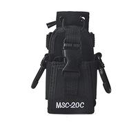 HYS MSC-20C - Étui multifonction réglable compatible avec Midland, Kenwood, Yaesu, Icom, Motorola, Baofeng UV5R, UV82, TYT, UV5RA, HYT 888S, téléphone GPS