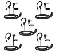 HYS Oreillette 1 broche compatible avec Motorola TLKR-T60 T61 T62 T80 T81 T82 T-92 H2O T80 Extreme T82 Extreme, casque PTT avec micro (1)