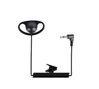HYS Oreillette 3,5 mm Clip de fixation pour casque en forme de D uniquement pour radio