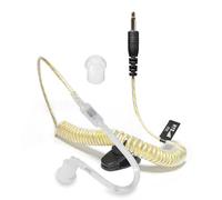 HYS Oreillette Casque d'écoute pour Talkie-walkie, écouteurs pour Haut-parleurs, Microphones, émetteurs-récepteurs et appareils avec Prise de 3,5 mm (180°+Bout d'oreille)
