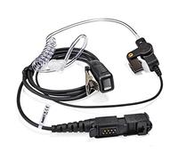 HYS Oreillette Compatible avec Radio multibroches Motorola DP2000 DP2400 DP2600 DP3441 DEP550 XPR3300 MTP3550 XiR P6600 avec Micro, Tube à air Acoustique caché