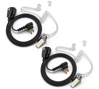 HYS Oreillette Covert Air Tube Écouteurs Intra-Auriculaires Radio Two Way Micro-Casque compatibles avec Motorola CP040 DP1400 GP2000 GP300 Talkie Walkie (TB03-2)