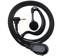 HYS Oreillette écouteurs pour Talkie-walkie 2,5 mm avec Micro en Forme de G compatibles avec Motorola TLKR Talkabout T62, T80, XT180, T82 Extreme (G05TK-1)