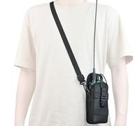 HYS Pochette pour Talkie-walkie, Porte-Radio Molle, Pochette Radio multifonctionnelle Compatible avec Les talkies-Walkies de différentes Tailles (M2)