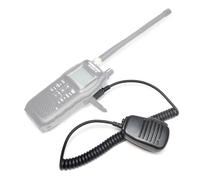 HYS Radio - Microphone à main compatible avec les stations de radio President Randy III CB - Microphone de haut-parleur Randy 3 - Avec bouton PTT