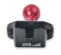 HYS Support pour radio/micro 25 mm/0.98inch- Accessoire de rechange pour talkie-walkie/microphone/radio mobile- Support compatible avec Baofeng Quansheng Motorola YAESU Radio bidirectionnelle/radio CB