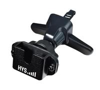 HYS Support pour Radio Portable Support de Fixation pour Ventilation de véhicule Compatible pour Baofeng Motorola Midland Yaesu Icom Walkie Talkie (K-3)