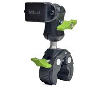 HYS Support pour Talkie-walkie de Moto, Support de Radio bidirectionnel pour vélo, Scooter, Pince Radio Portable Compatible avec Motorola Talkabout Cobra Midland Icom (Z-3)