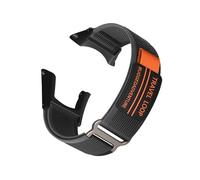 HYSDFFG Bracelet Nylon Sport pour Suunto Ambit 1/2/2S/2R/3/3 Run/3 Peak, Bracelet de Remplacement Tressé Souple pour Femme et Homme Compatible avec Suunto Ambit 1/2/2S/2R/3 (F)