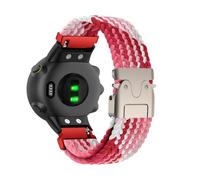 HYSDFFG Bracelet Tressé Compatible avec Bracelet Garmin Forerunner 45S/45 Boucle de Type Parachute, Tressé Bracelet de Remplacement de Sport Souple Bande pour Garmin Forerunner 45S/45 (3)