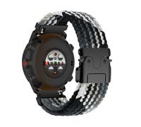 HYSDFFG Bracelet Tressé Compatible avec Polar Grit X/Grit X Pro Boucle de Type Parachute, Tressé Bracelet de remplacement de sport souple Bande pour Polar Vantage M2/Vantage M/Vantage V3 (4)