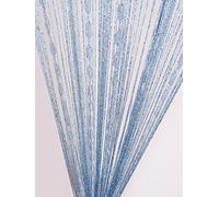 HYSENM Rideaux Gouttes Lanterne Chaîne Corde 100x200cm Noble Draperie Fils Scintille Elégance pour Studio Fenêtre Mural Porte Mariage Fête Hôtel Hôpital, Argenté