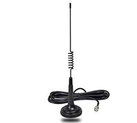 HYSHIKRA 27Mhz Magnetic Antenna, CB Antenna with 2.7inches Magnet Mount Base, 4meters RG58 Cable for Cobra Uniden Midland President Randy Transceivers