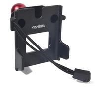 HYSHIKRA Adaptateur de support radio bidirectionnel 3 en 1 pour talkie-walkies Quansheng Baofeng Yaesu avec adaptateur boule de 25 mm compatible avec les supports RAM de taille B Double prise bras