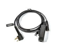 HYSHIKRA Câble adaptateur audio universel 2 voies 3,5 femelle vers 2 broches avec PTT compatible avec Motorola CP040 DP1400 GP68 GP88 GP300 XT420