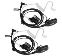 HYSHIKRA Casque Audio 2,5 mm 1 Broche avec Micro Big PTT | Compatible avec Motorola TLKR T60 T62 T81 T80 T82 Extreme Hunter TC-320 Oreillette Radio bidirectionnelle pour sécurité