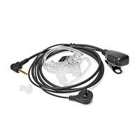 HYSHIKRA Oreillette Écouteurs pour Talkie-walkie 2,5 mm compatibles avec Motorola TLKR-T60 T61 T62 T80 T81 T82 T-92 H2O T80 Extreme T82 Extreme (1 pièces)