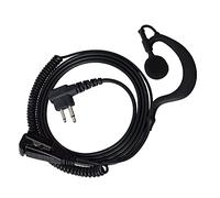 HYSHIKRA Oreillette en Forme de G avec Micro Push to Talk (PTT) Casque Talkie-walkie Compatible pour Motorola CP88 CP040 GP300 Cls446 Cls1110 Radio bidirectionnelle