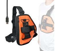 HYSHIKRA Sac de Poitrine Universel pour Talkie-walkie Housse en Nylon