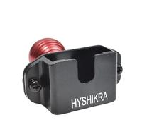 HYSHIKRA Support de Radio bidirectionnel pour Camion (25 mm) - Accessoire pour Radio Portable/Haut-Parleur, Microphone/Haut-Parleur Radio Mobile Compatible avec Baofeng Motorola Quansheng (Black)