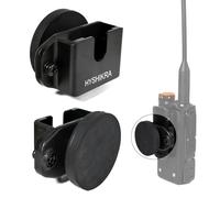HYSHIKRA Support Mural magnétique Universel pour Talkie-walkie Microphones | compatible avec Baofeng Quansheng Motorola Kenwood et autres radios et microphones portatifs à