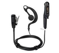 HYSHIKRA Talkies-Walkies Oreillette avec Micro Compatible avec Motorola R7 | compatible avec N30 N50 N70, ION et MXP600 Radio bidirectionnelle multi-broches pour sécurité Bodyguard