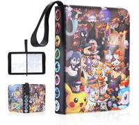 HYSINSE Classeur Carte pour Pokemon,60Pages 480Poches Cartes Album Pour one piece,Album pour carnet pokemon Collection Cahier carte pour pokemon Halloween Noël Cadeau Les garçons et Les Filles